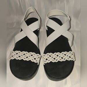 Skechers Cali Arch Fit Dance Party Sandals Size 10